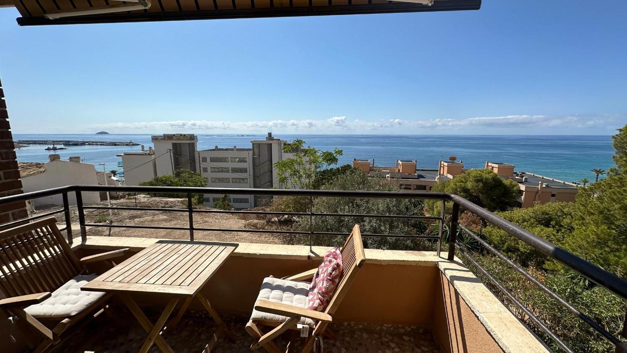 Pv20B, Amplio Apartamento Centrico, 50 Mt De La Playa Y Vistas Al Mar Villajoyosa Exterior photo